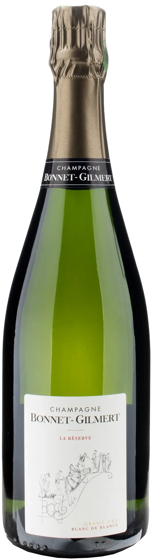 Bonnet Gilmert Champagne La Reserve Grand Cru Blanc de Blancs Brut