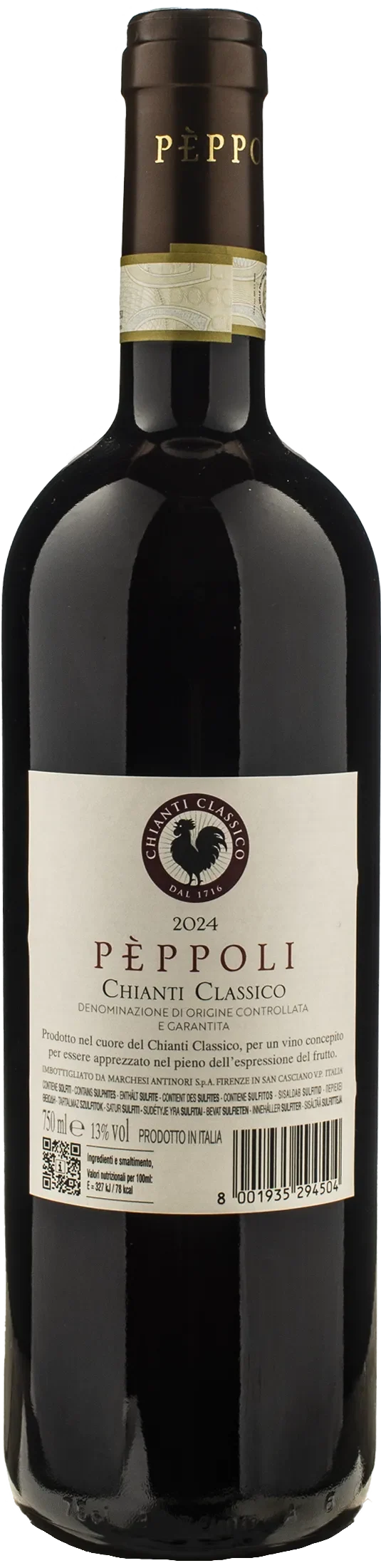 Marchesi Antinori Peppoli Chianti Classico 2024