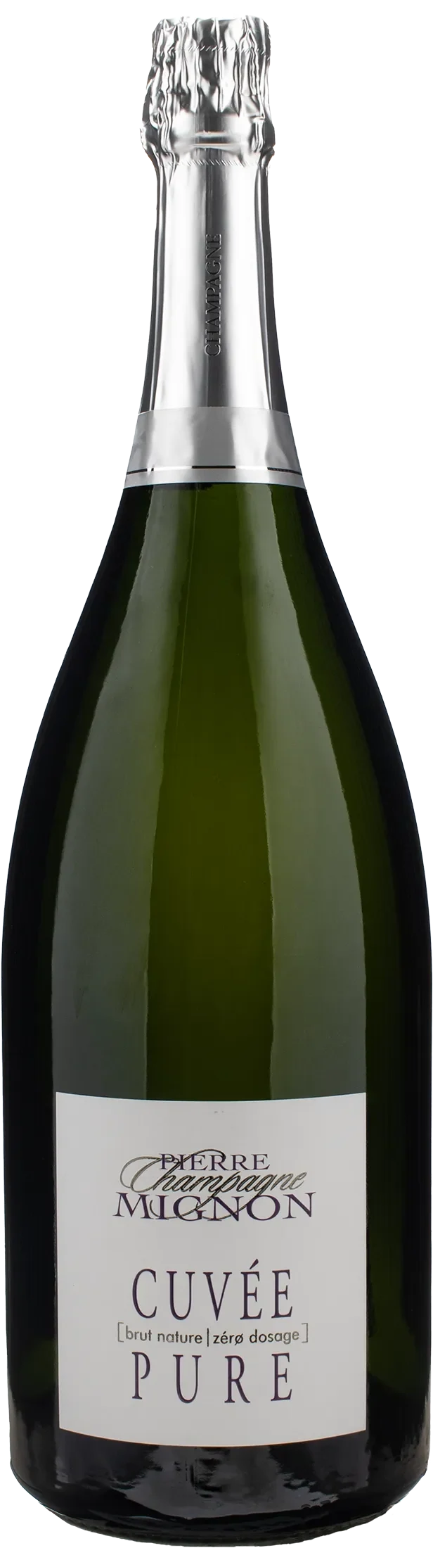 Pierre Mignon Champagne Cuvee Pure Zero Dosage Brut Nature Magnum