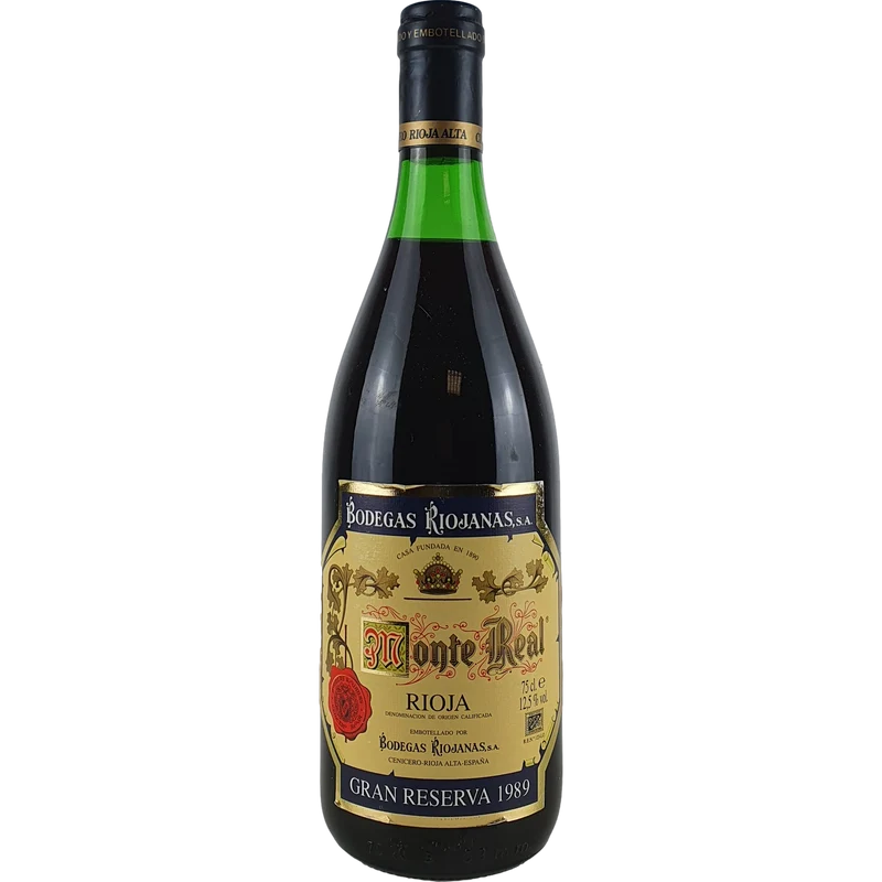 Bodegas Riojanas Monte Real Gran Reserva 1989 - 0,75l