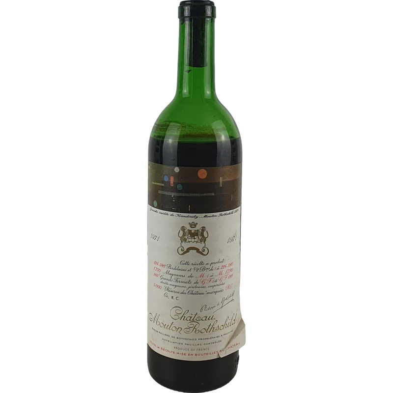Chateau Mouton Rothschild (bad filling) 1971 - 0,75l