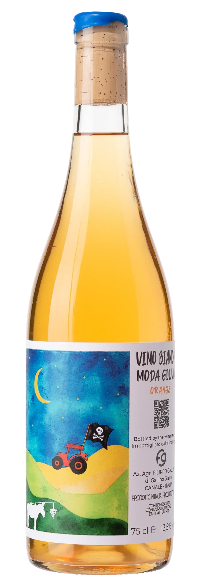 Filippo Gallino Vino Bianco Moda Giuvu Orange