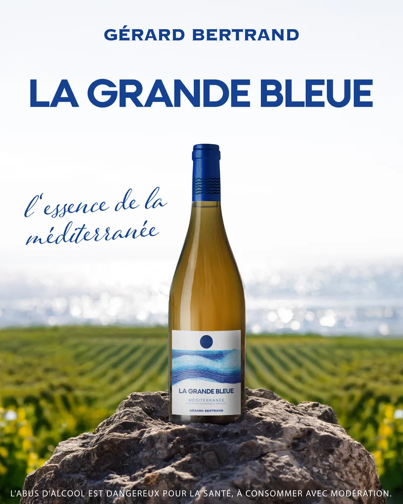 La Grande Bleue IGP Méditerranée 2025 – 75cl vin blanc