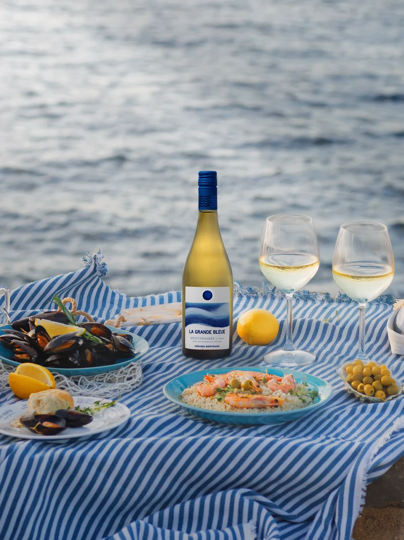 La Grande Bleue IGP Méditerranée 2025 – 75cl vin blanc