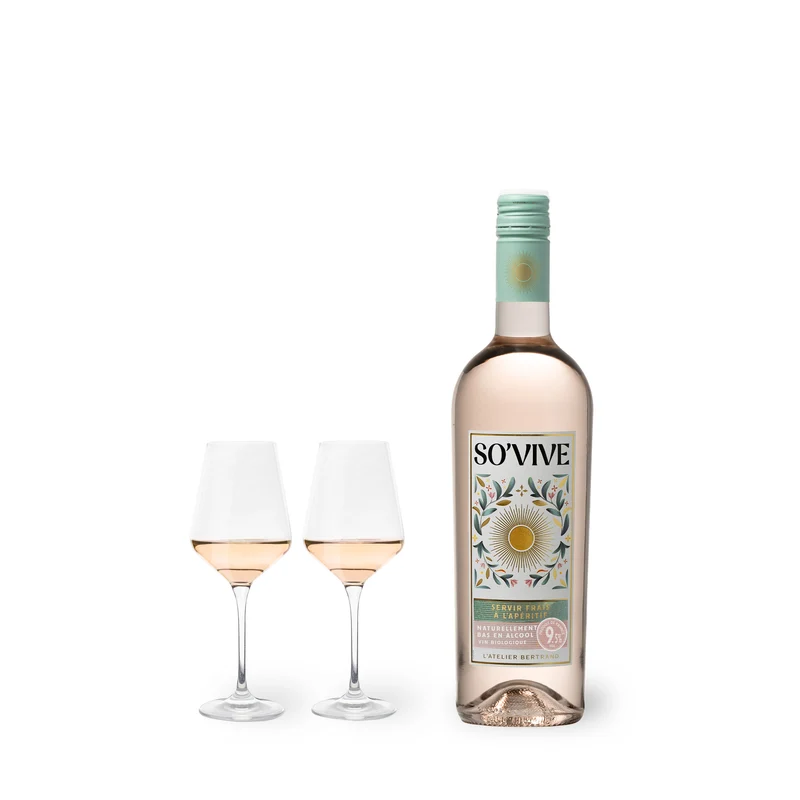 So'Vive vin rosé bio IGP Pays d'Oc 2025 75cl