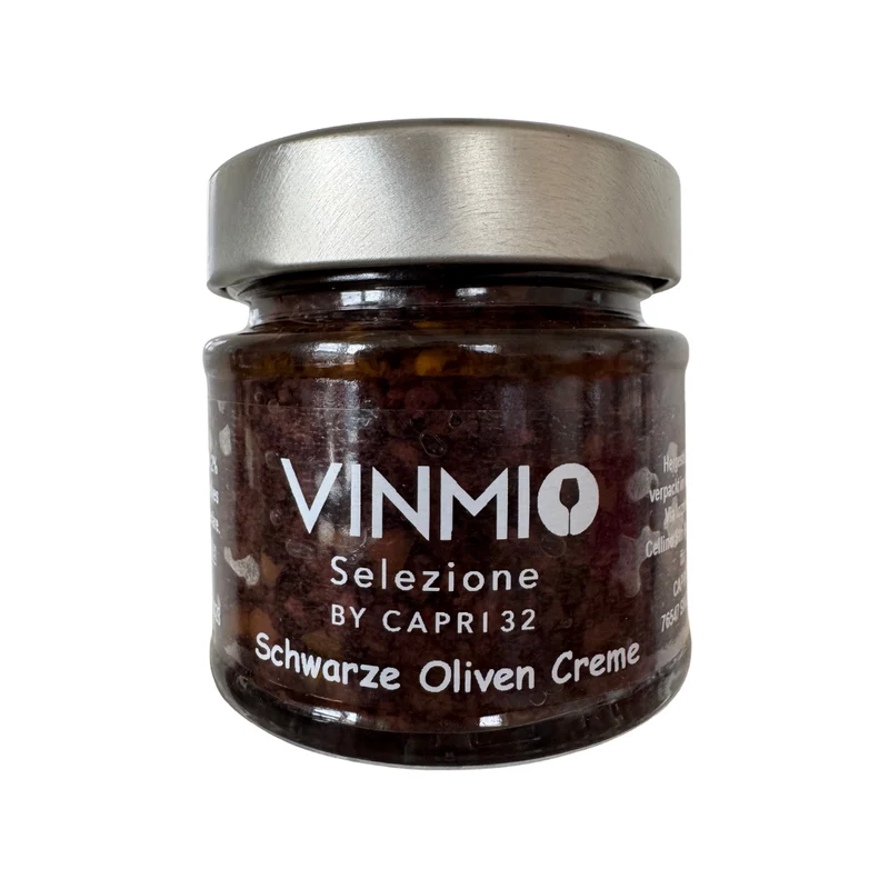 Schwarze Olivencreme – VINMIO Selezione by CAPRI32 | Premium Feinkost