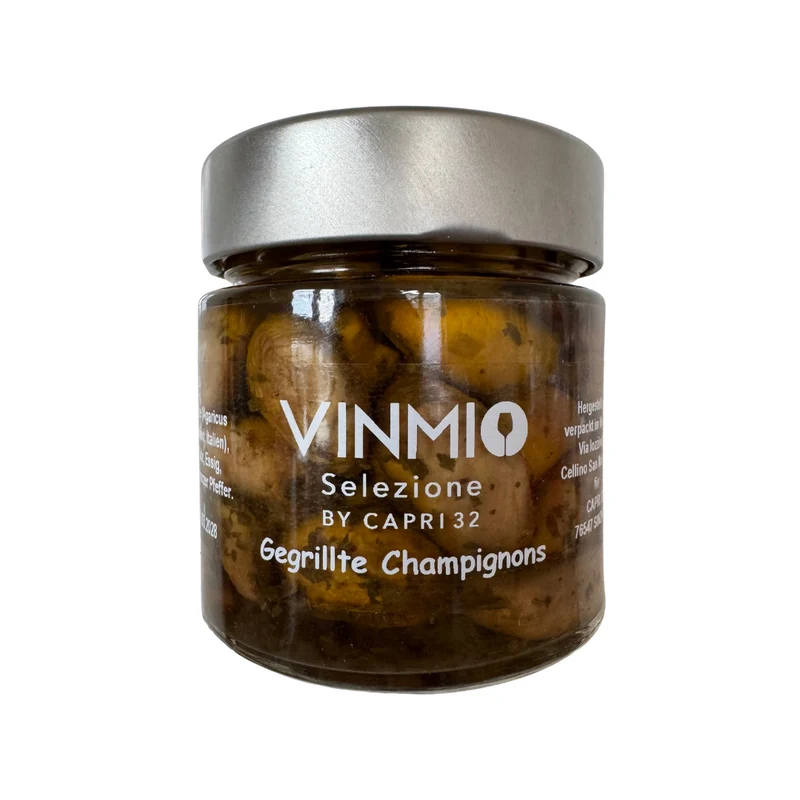 Gegrillte Champignons – VINMIO Selezione by CAPRI32 | Gourmet Antipasti