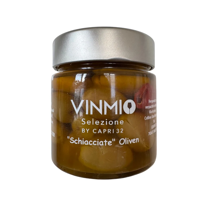 Olive Schiacciate – VINMIO Selezione by CAPRI32 | Italienische Feinkost