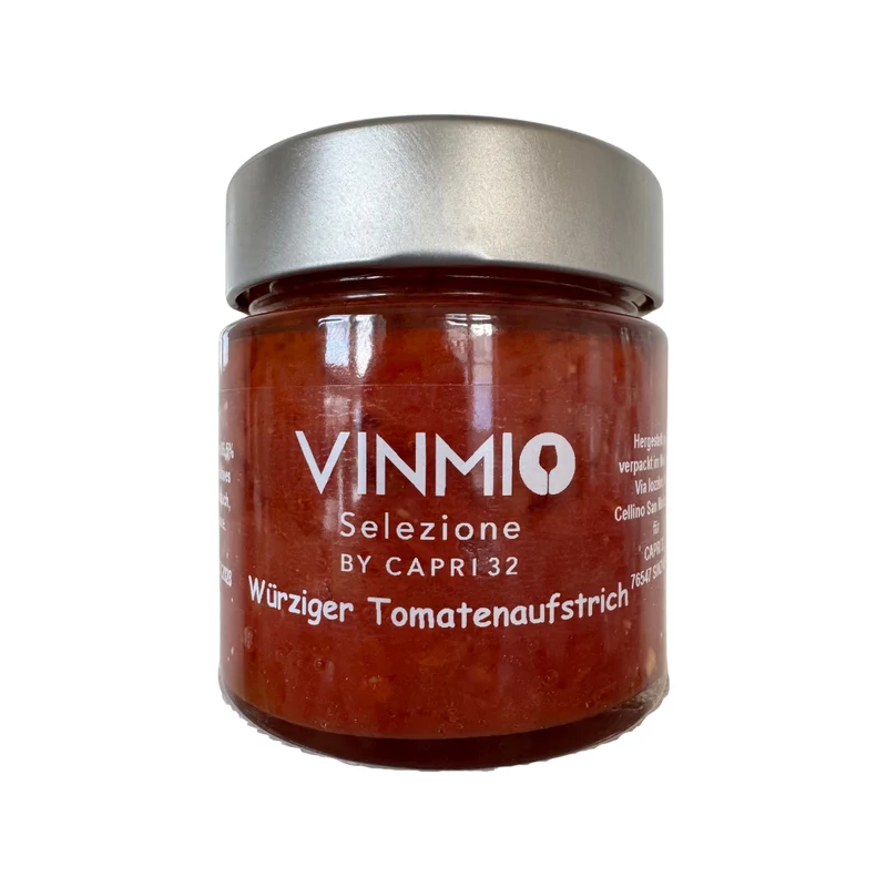 Bruschetta Tomatenaufstrich – VINMIO Selezione by CAPRI32 | Premium Genuss