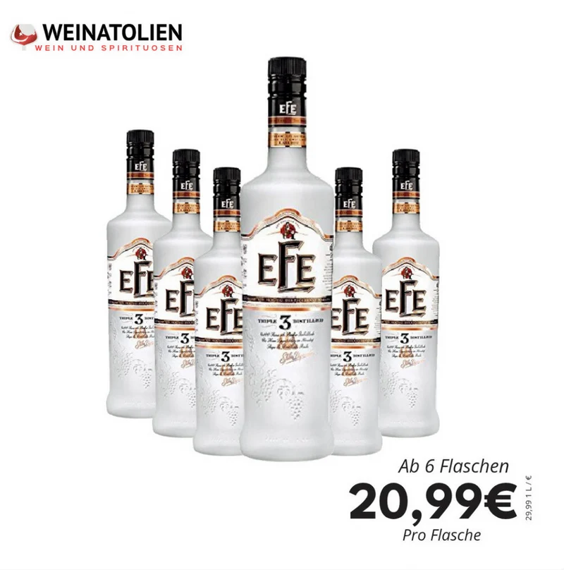 Kara Efe – Triple Distilled – 6er Sparpaket