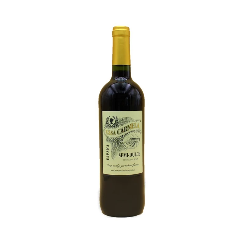 Casa Carmela Semi Dulce Tinto, Halbtrockener Rotwein 0,75l