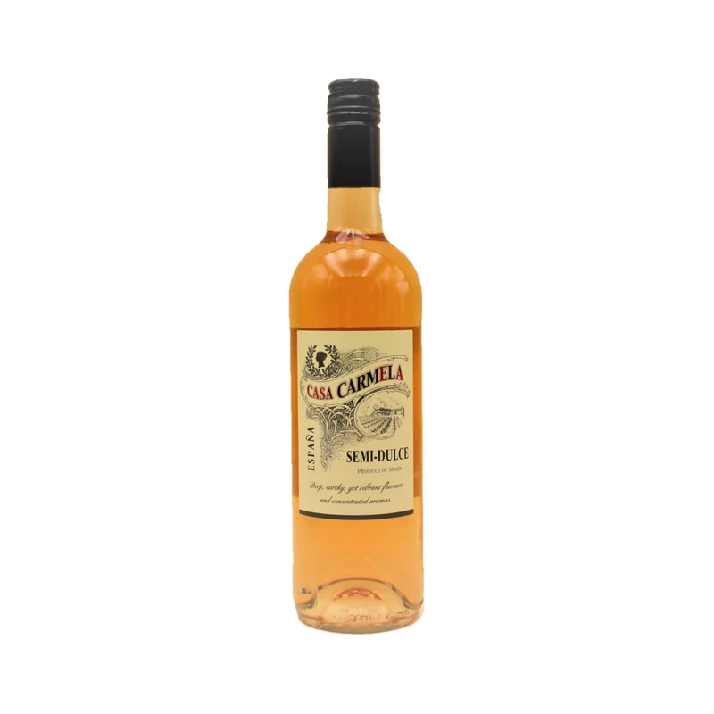 Casa Carmela Semi Dulce Rosado, Halbtrockener Roséwein 0,75l