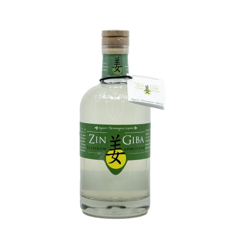 Zingiba Ingwer-Zitronengras Likör 0,5l