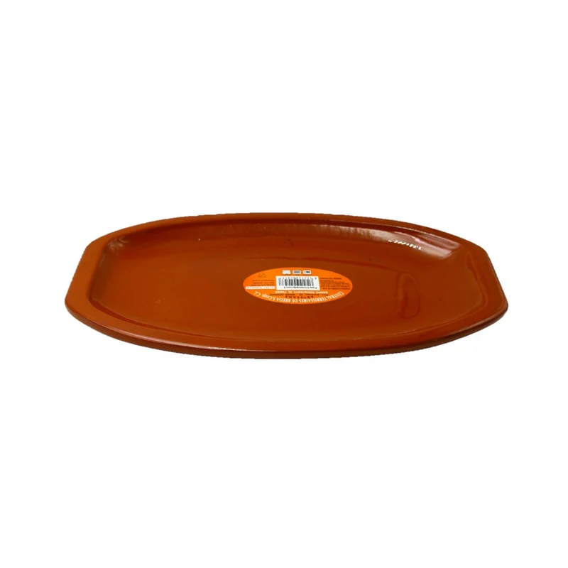 Terrissaires Keramik Servierplatte aus Ton Nr.:3 28,3 cm x 18,2 cm