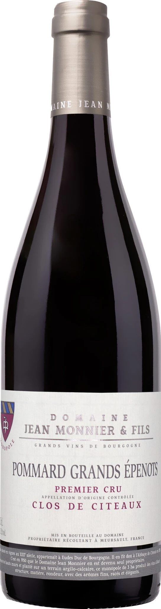 Pommard Épenots Clos de Citeaux Monopole AC Premier Cru