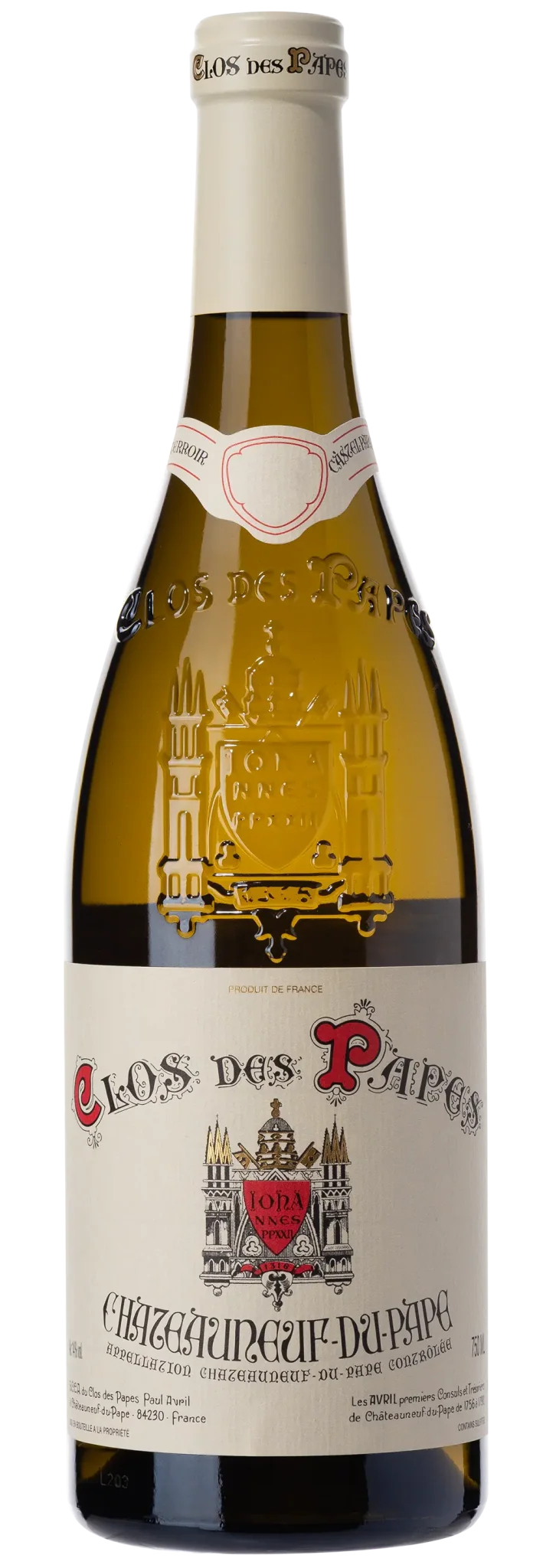 Clos des Papes Châteauneuf-du-Pape blanc