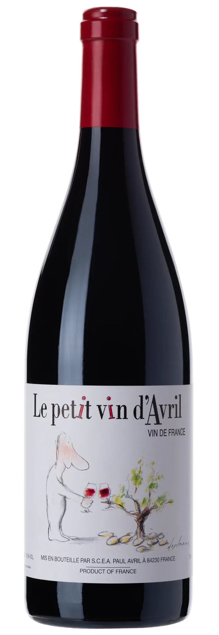 Le petit vin d'Avril rouge