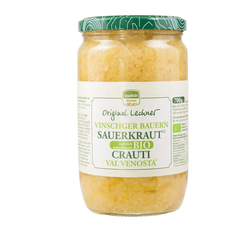Bio Sauerkraut im Glas – 700g