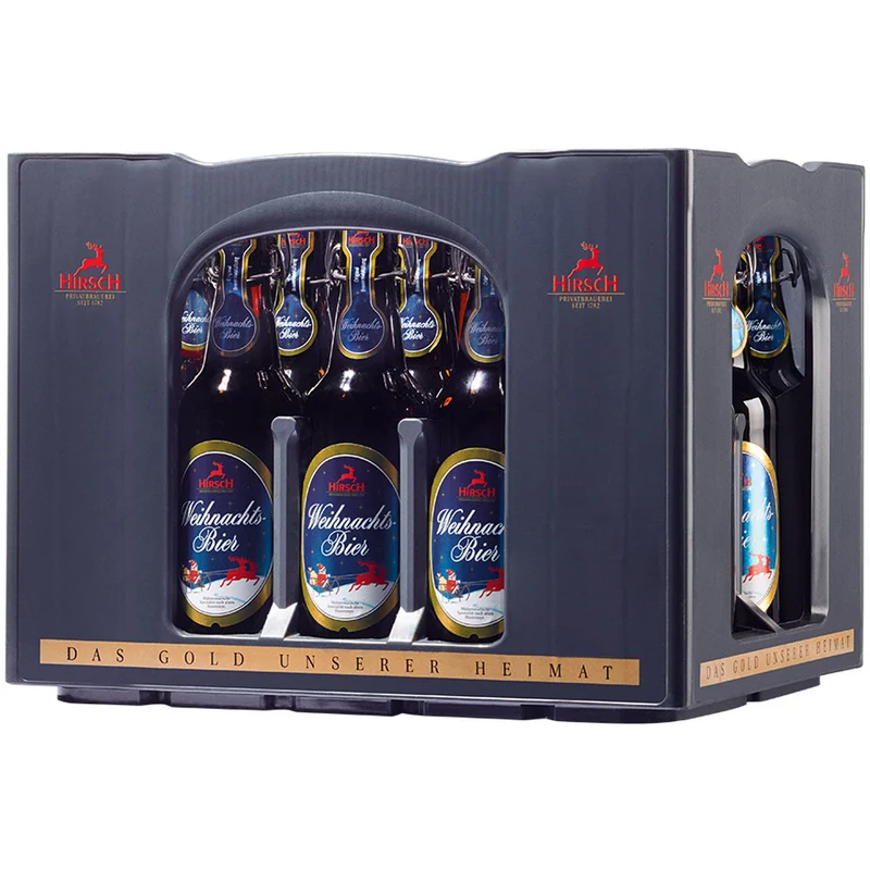 Hirsch Weihnachtsbier 20x 0,5 Liter (MEHRWEG)