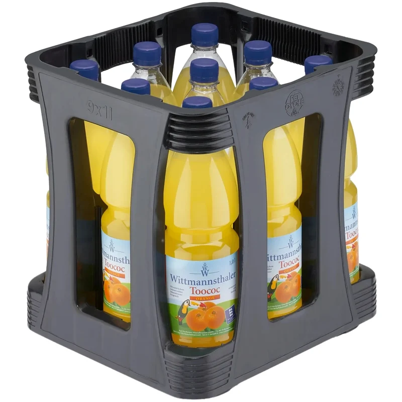 Wittmannsthaler Toococ Orange PET 9x 1 Liter (EINWEG)