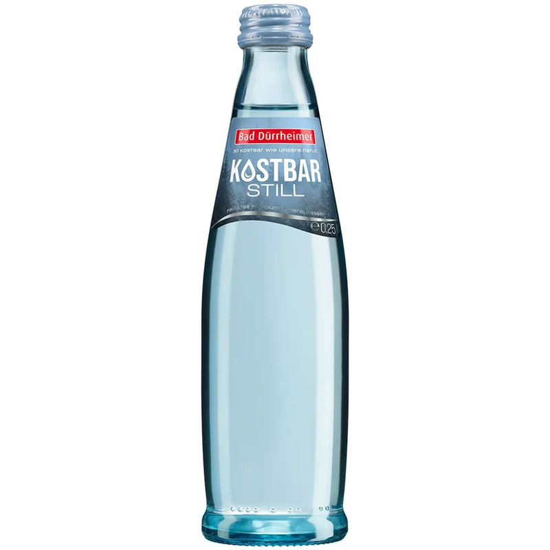 Bad Dürrheimer Kostbar Mineralwasser Still Exklusiv24x 0,25 Liter (MEHRWEG)