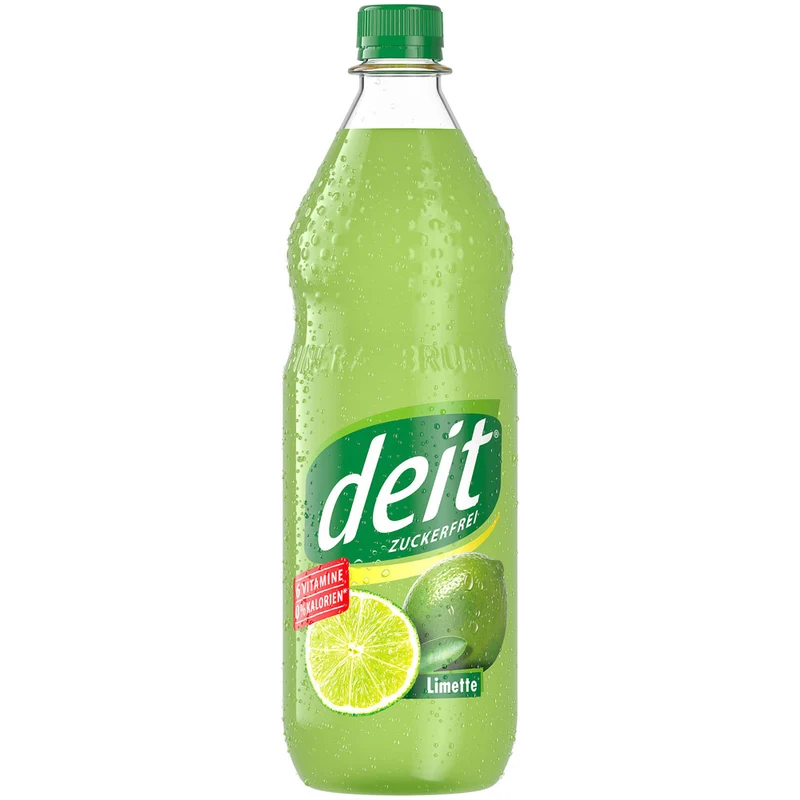 Deit Limonade Limette PET 12x 1 Liter (MEHRWEG)
