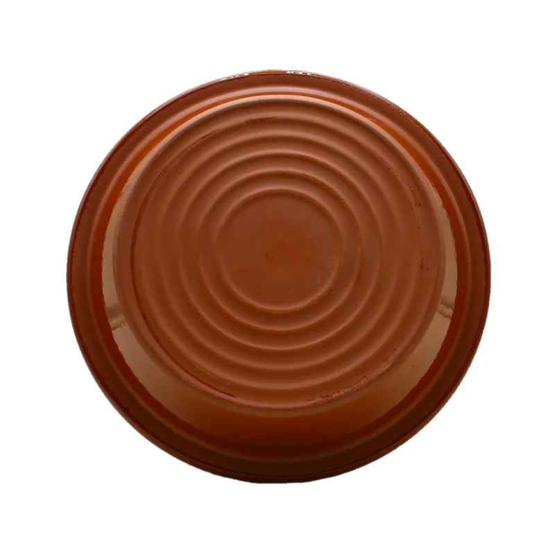 Tajina Schmortopf ein Unikat wegen Handarbeit und Glasiert 22 cm
