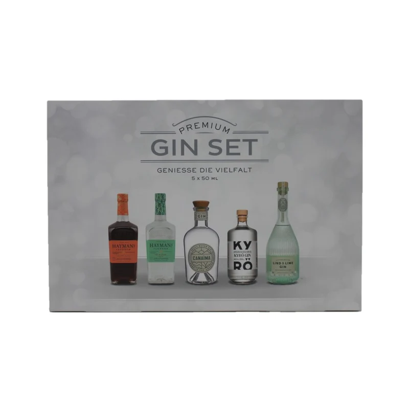 Gin Premium Tasting Set 5 x 50ml