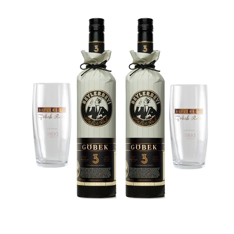 Beylerbeyi Göbek Raki 2er Set