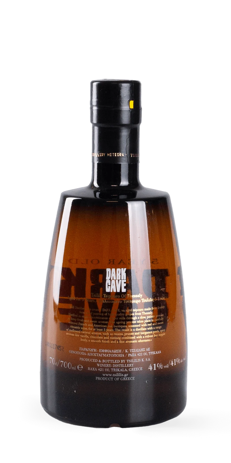 Dark Cave Tsipouro 0,7 l - Tsililis