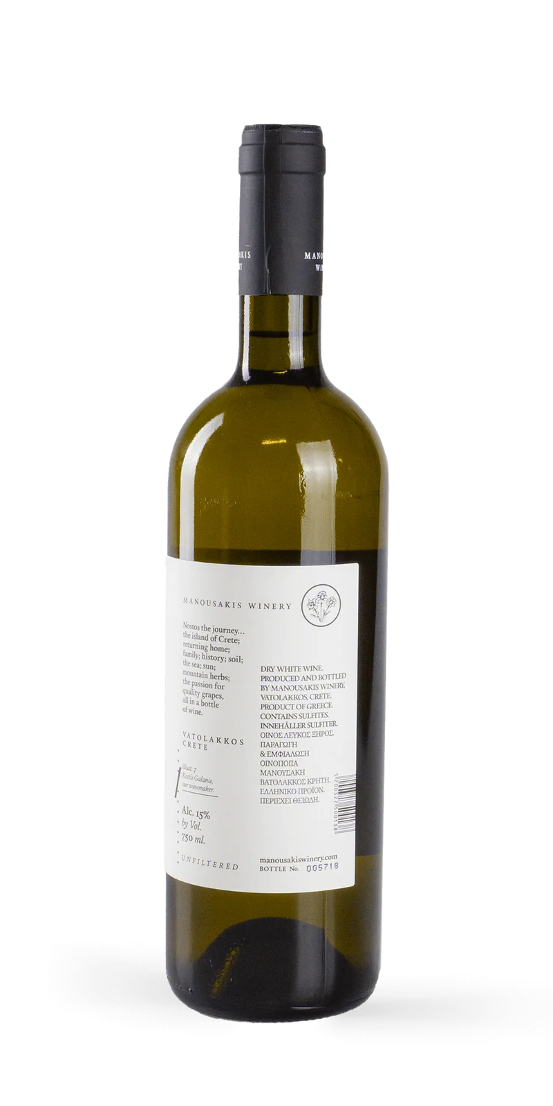 Nostos Assyrtiko - Manousakis Winery