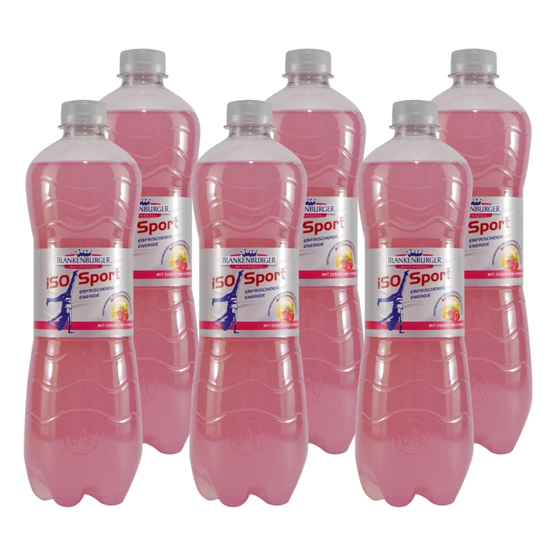 Blankenburger ISO Sport Zitrone-Erdbeer (6 x 0,75L) EINWEG