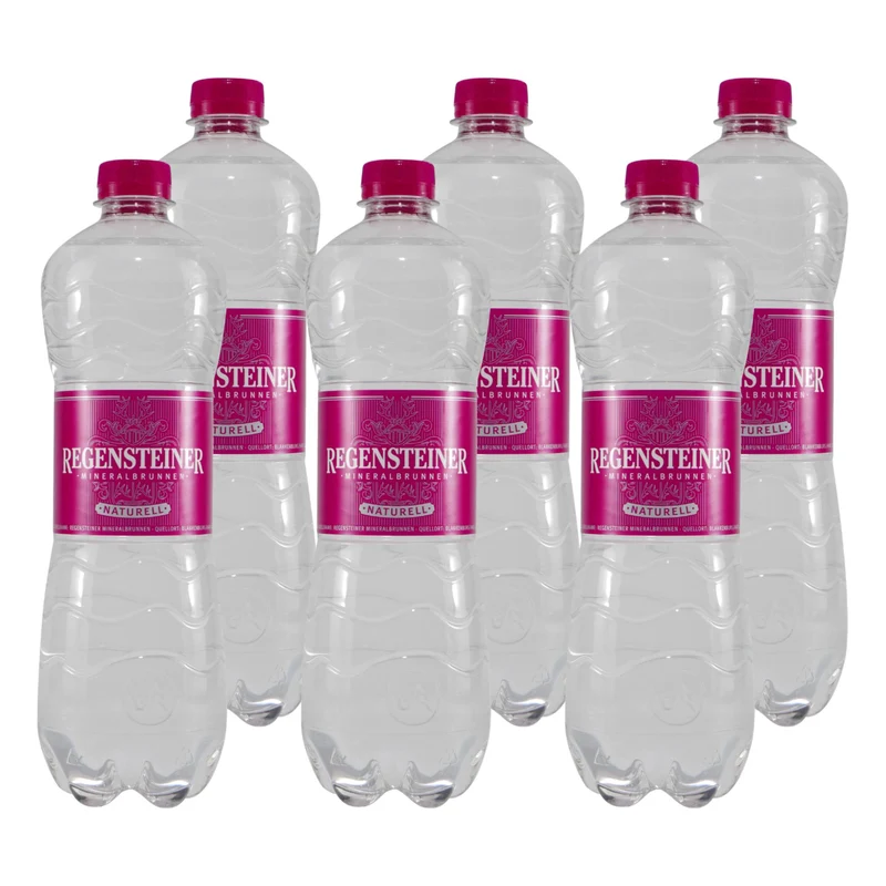 Regensteiner Mineralwasser -Naturelle- (6 x 0,75L) EINWEG