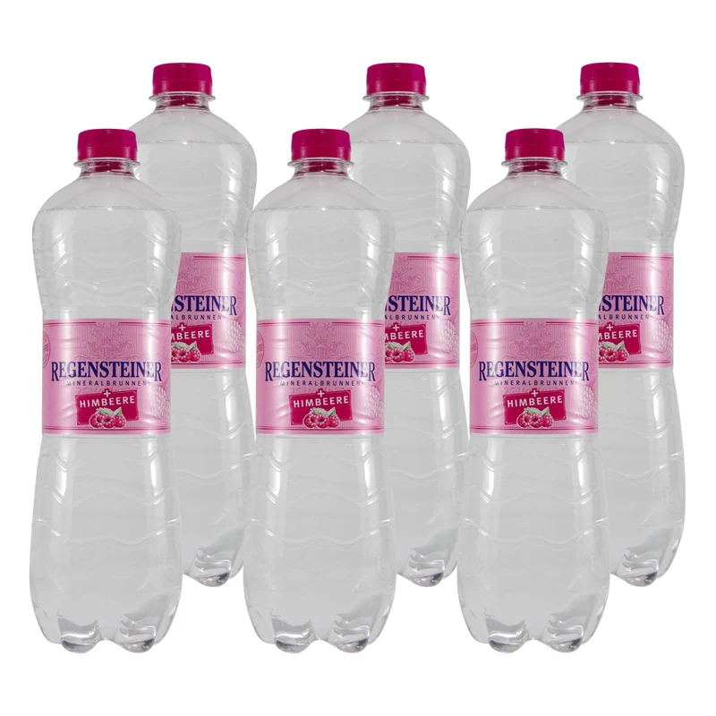 Regensteiner Mineralwasser + Himbeere (6 x 0,75L) EINWEG