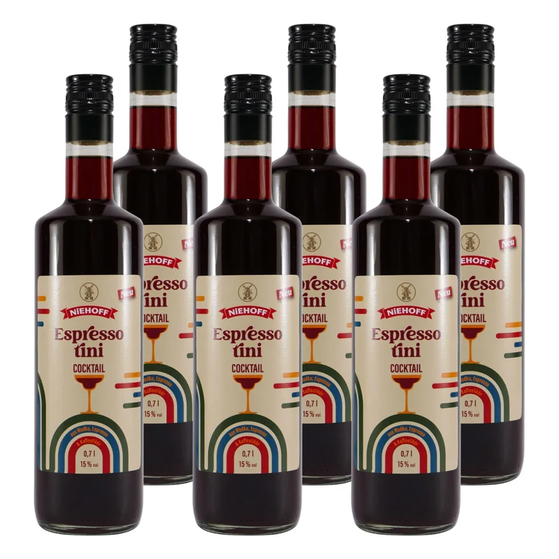 Niehoff Espressotini Cocktail (6 x 0,7L)