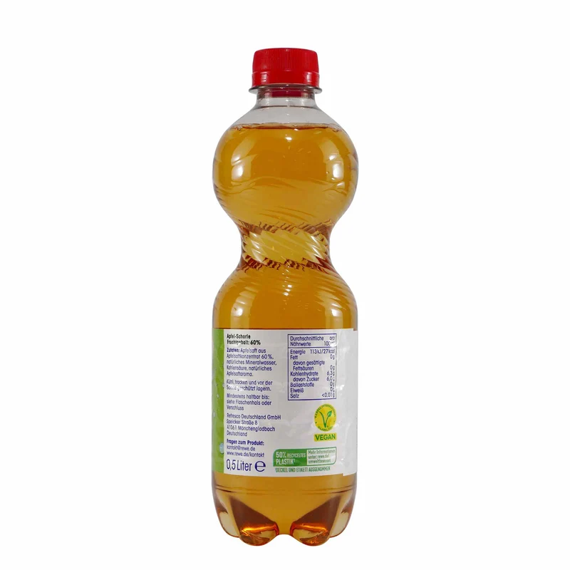 ja! Apfelschorle (6 x 0,5L) EINWEG