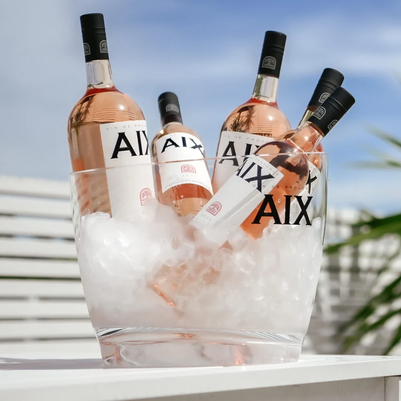 AIX ROSE 3,0L DOPPELMAGNUM 2025 & AIX ROSE WEINKÜHLER MAGNUM