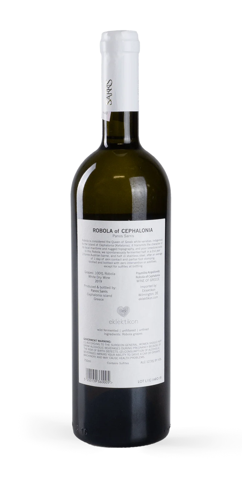 Robola of Kefalonia - Sarris Winery