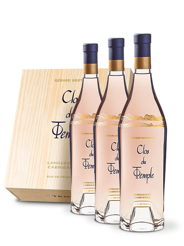 Clos du Temple AOP Languedoc Cabrières vin rosé