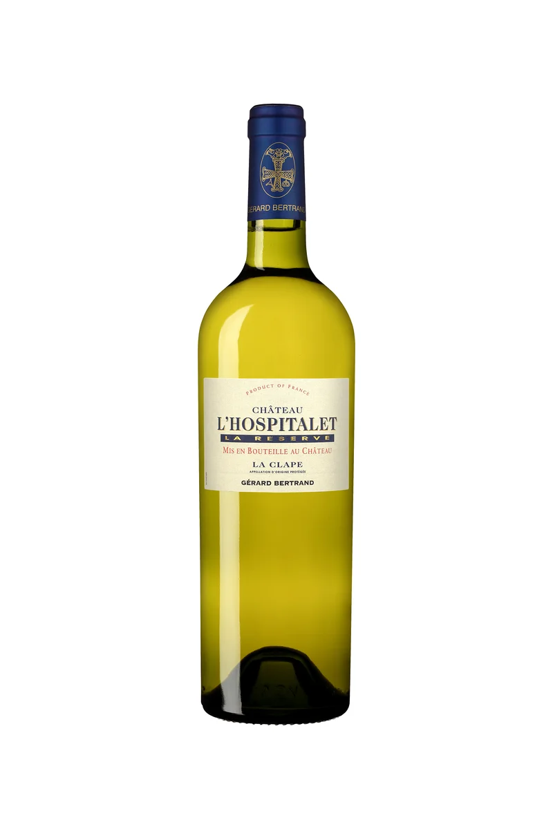 Château l'Hospitalet La Réserve AOP La Clape 2024 – 75cl vin blanc