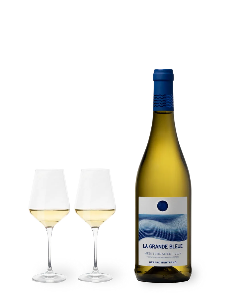 La Grande Bleue IGP Méditerranée 2025 – 75cl vin blanc