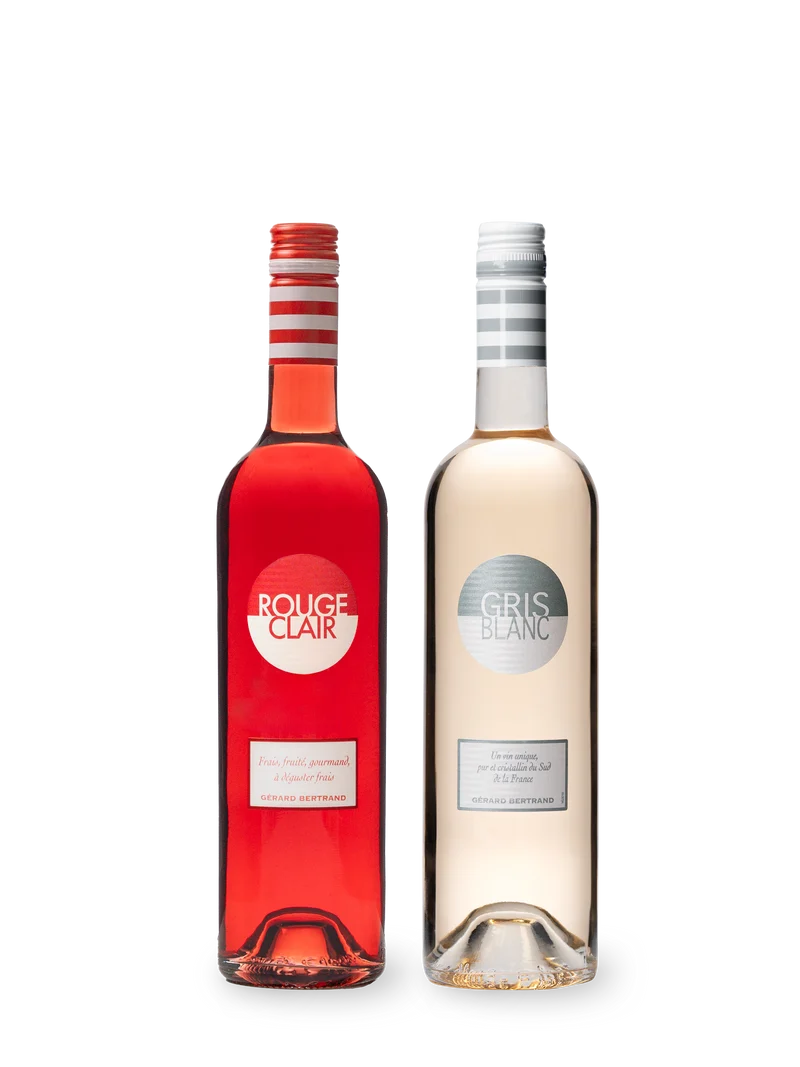 Gris Blanc IGP Pays d'Oc 2025 – demi bouteille 37,5cl bouchon vis vin rosé