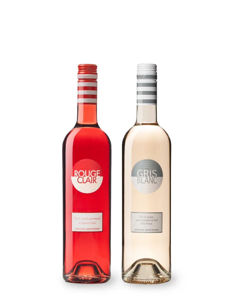 Gris Blanc IGP Pays d'Oc 2025 – 75cl avec bouchon à vis vin rosé