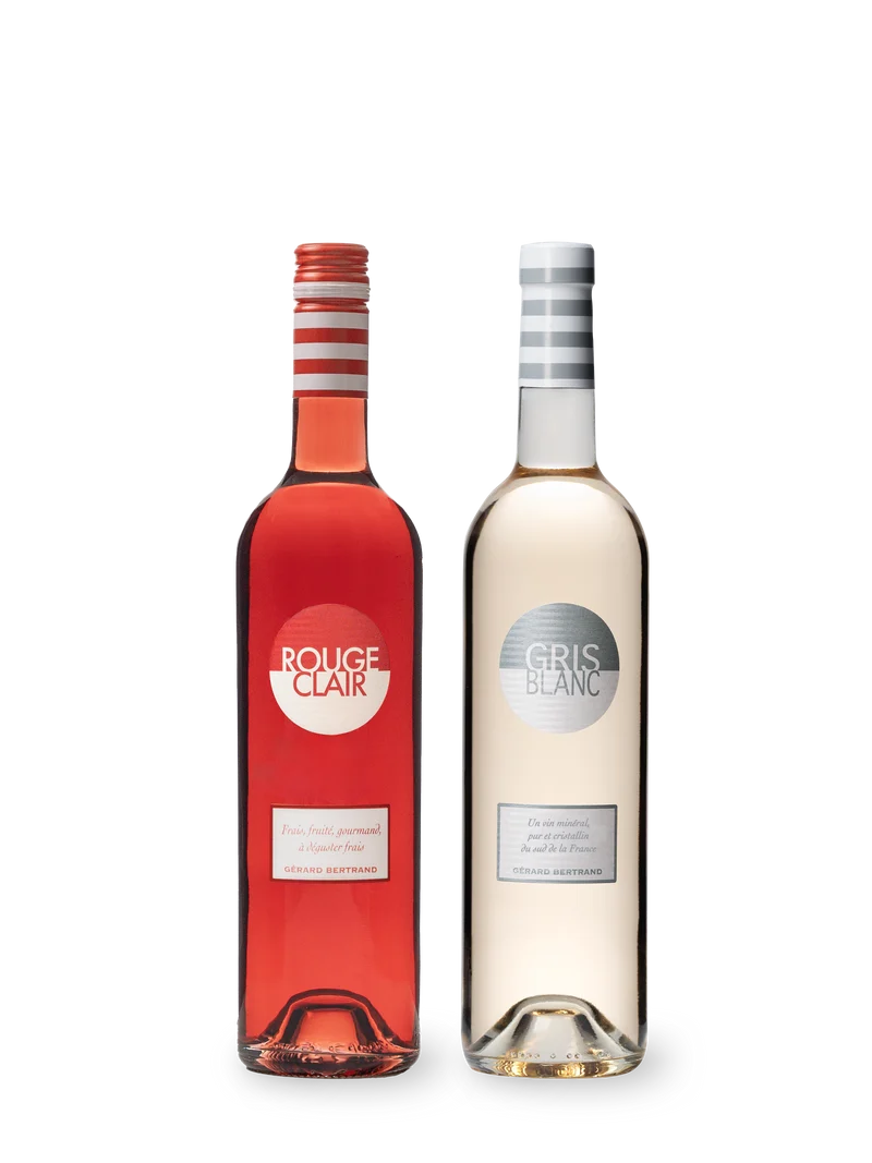 Gris Blanc IGP Pays d'Oc 2025 – 75cl avec bouchon vin rosé