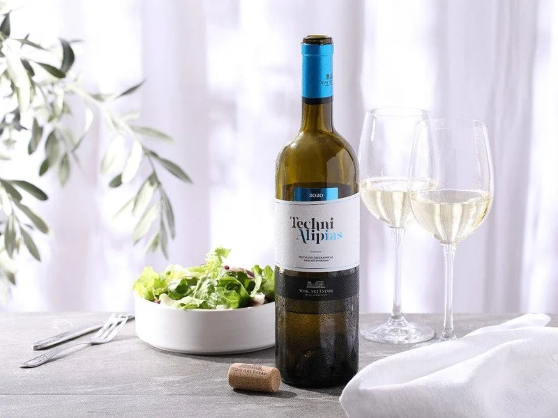 Techni Alipias White - Wine Art Estate