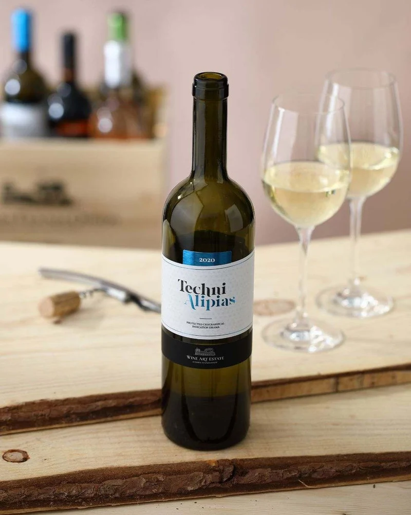 Techni Alipias White - Wine Art Estate