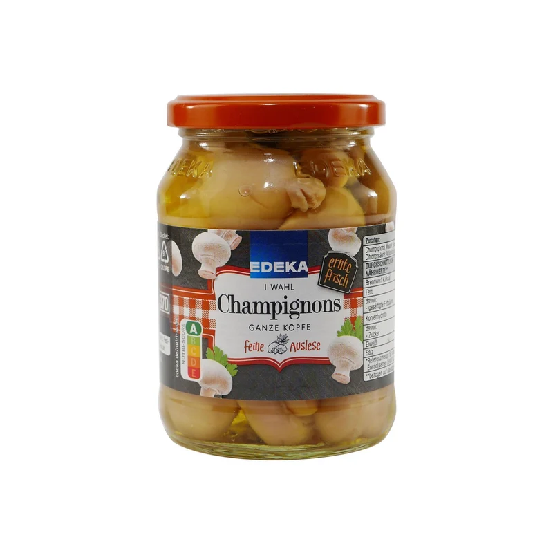 Edeka Champignons Ganze Köpfe Groß (6 x 330g)