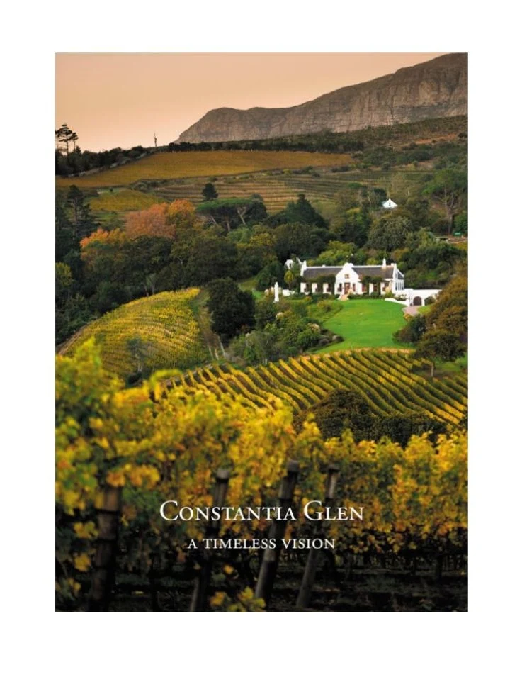 Constantia Glen Book A Timeless Vision - English