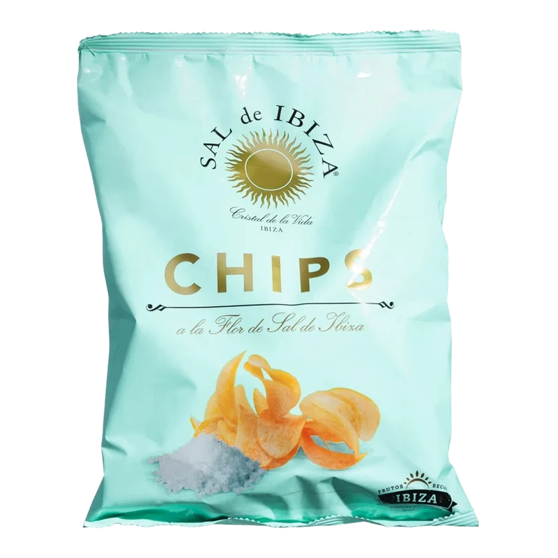 Chips a la Flor de Sal de Ibiza 125g