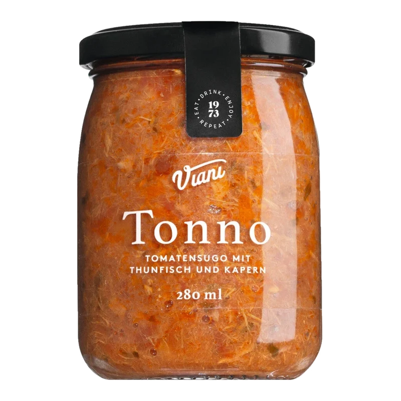 TONNO - Tomatensugo mit Thunfisch und Kapern